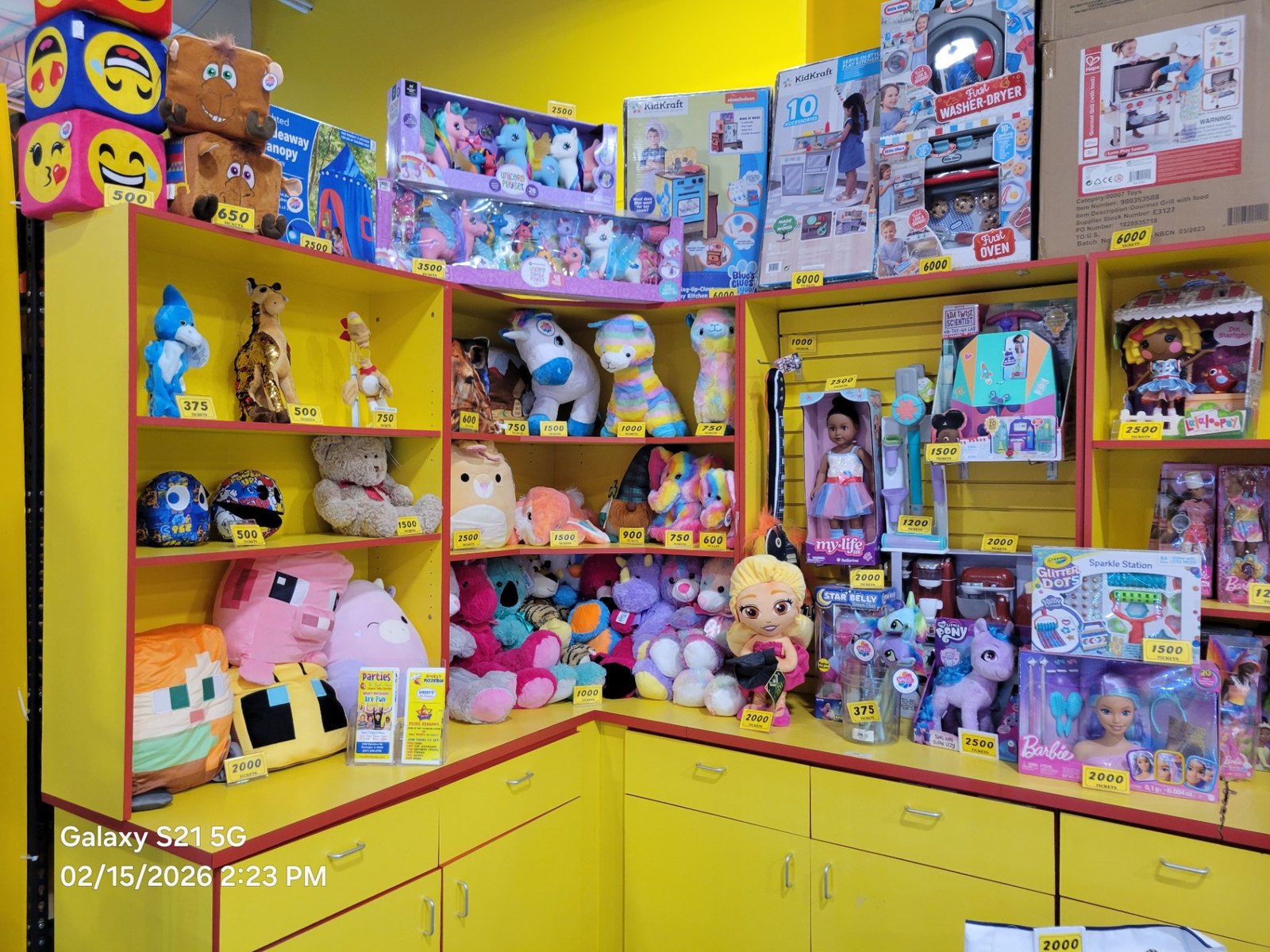 The prize center